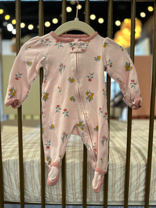 Child Of Mine Pink Flowers & Lemons