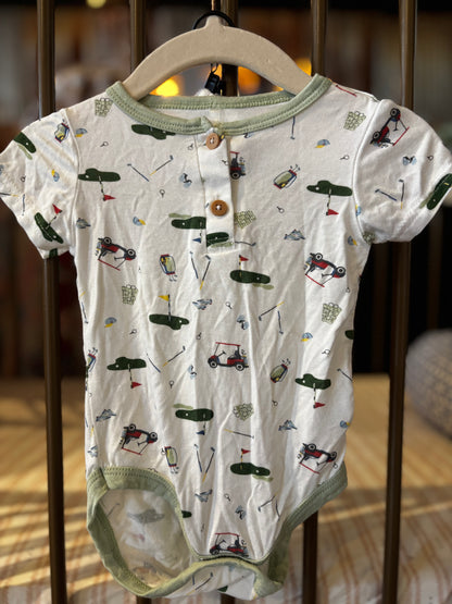 Milkberry Bamboo Golf Onesie With Pants