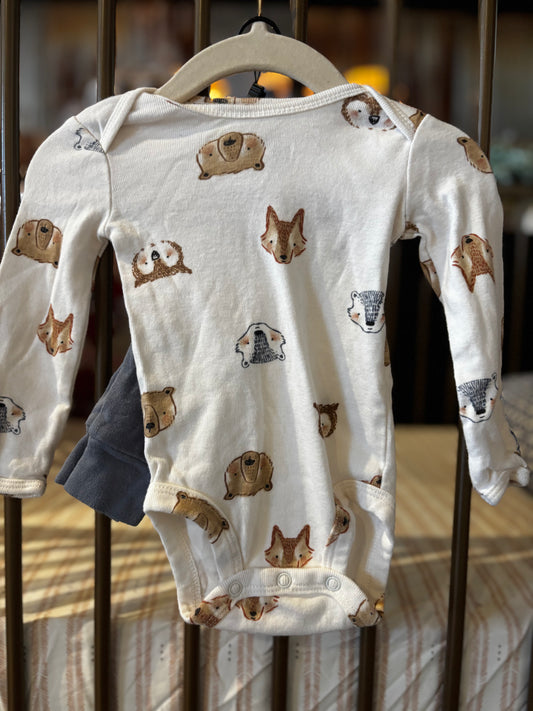 Carter's Bear And Friends Onesie With Pants