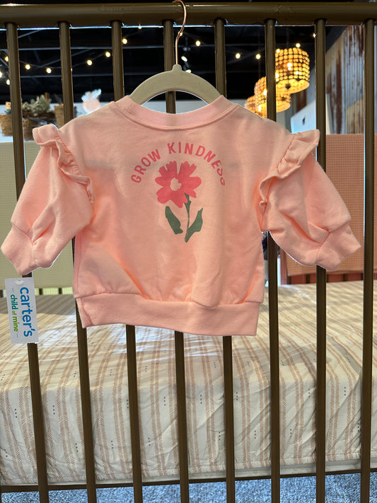 Carter's Grow Kindness long sleeve Sweatshirt