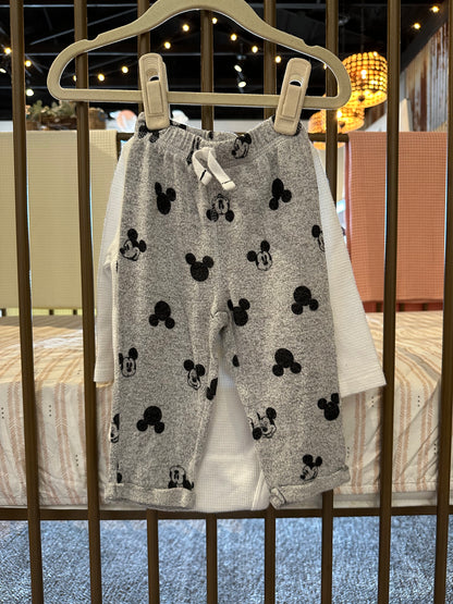 Disney Mickey Long Sleeve Outfit