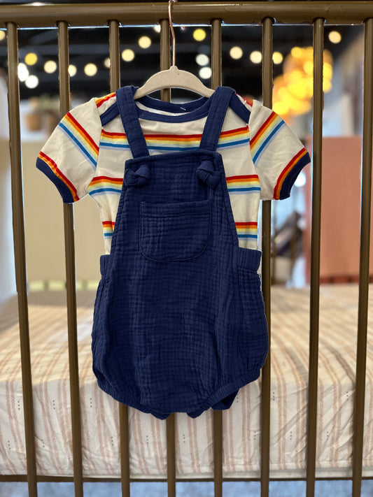Cat & Jack Rainbow Romper