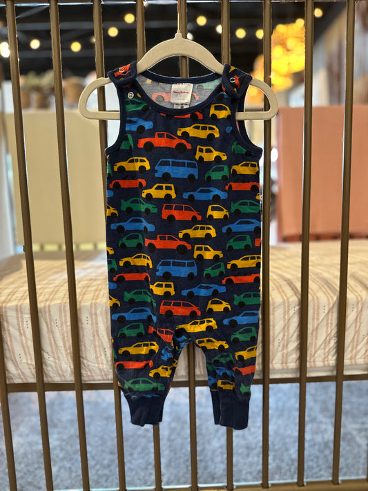 Hanna Anderson Navy Car Jumpsuit