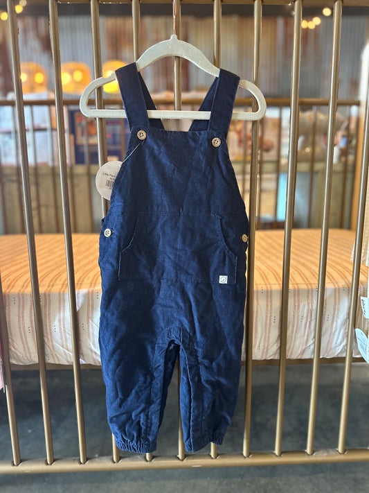 Little Plant Blue Overalls