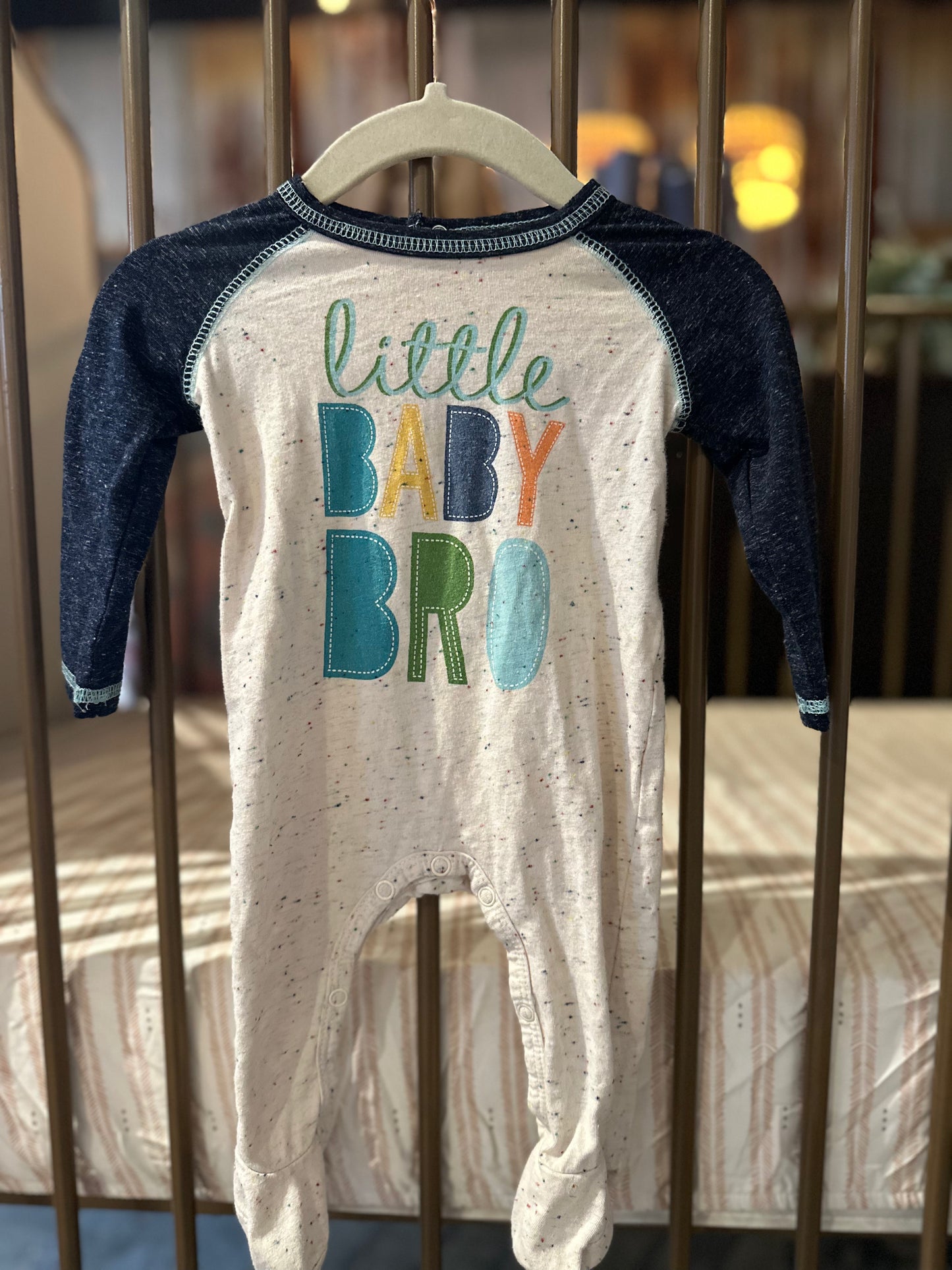 Mudpie "Little Baby Bro" Sleeper