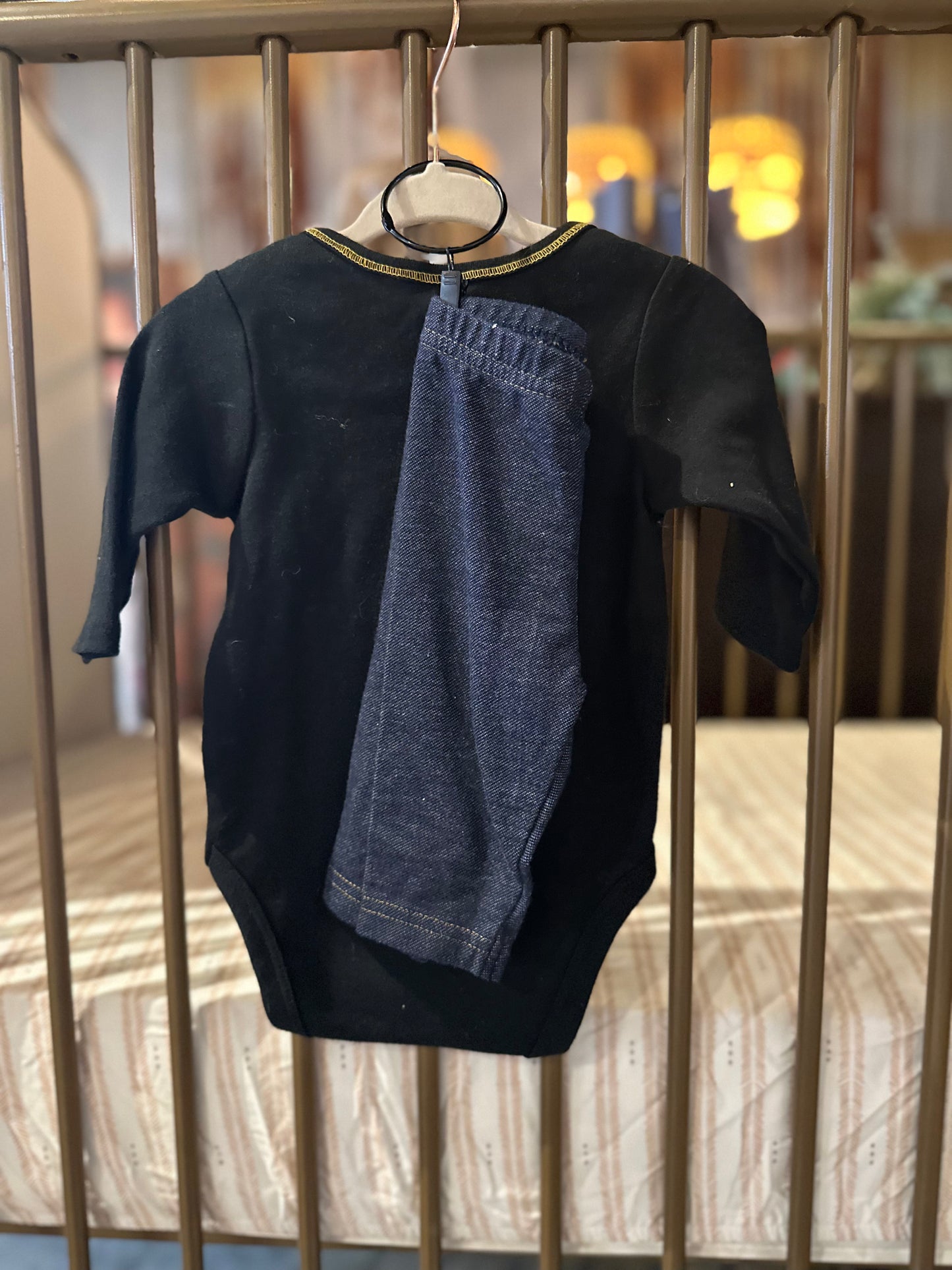 Pittsburgh Steelers Onesie With Pant Set