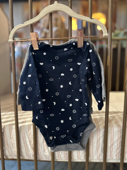 3-Piece "Cutest Brother Ever" Onesie Set