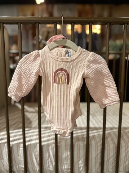 Charlotte & Star Puffer Sleeve Rainbow 3-Piece Set