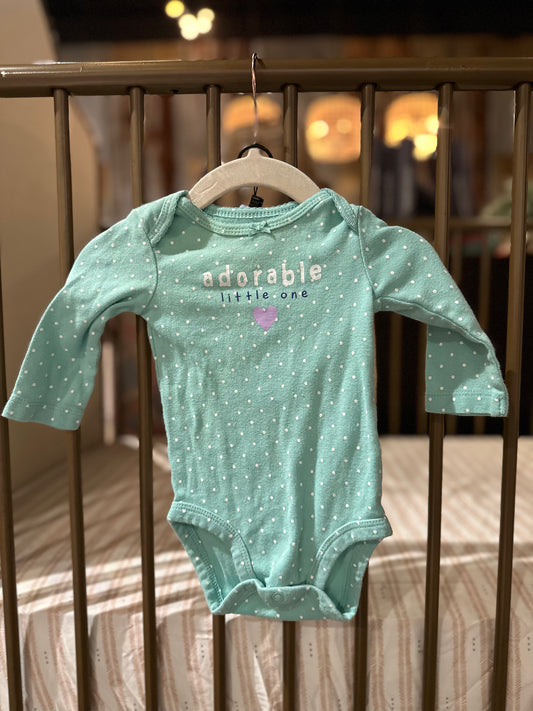 Carter's "Adorable Little One" Polka Dot 2-Piece Set