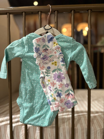 Carter's "Adorable Little One" Polka Dot 2-Piece Set