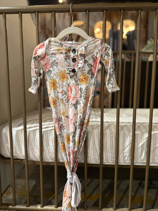 Gigi And Max Western Floral Gown