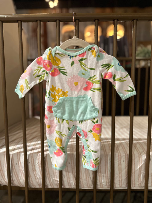 Cloud Island Floral Jumpsuit