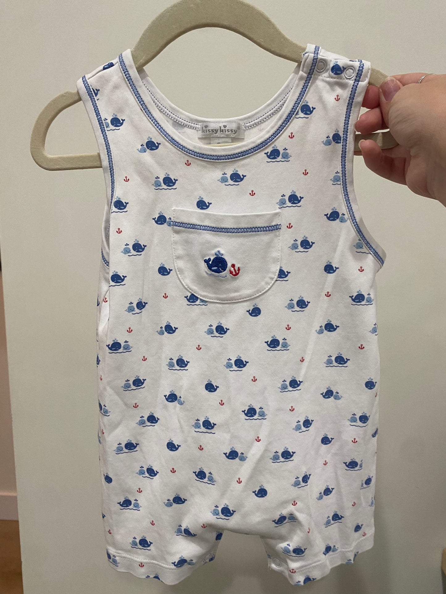 Blue Whale Romper