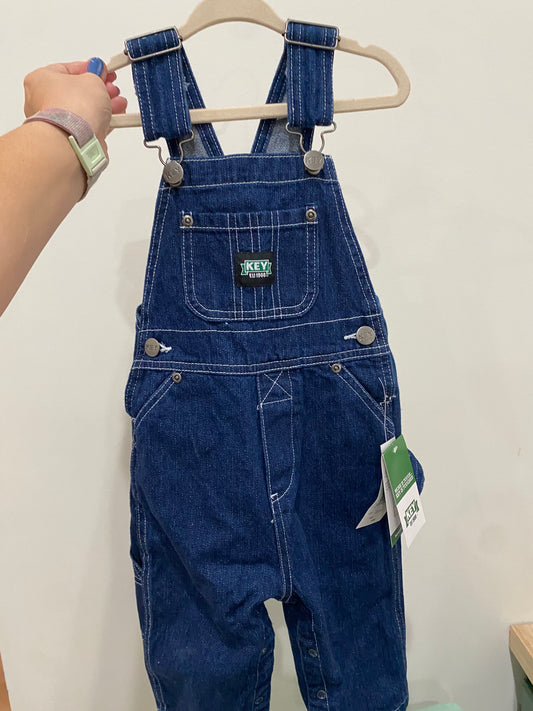 Key Blue Jean Overalls