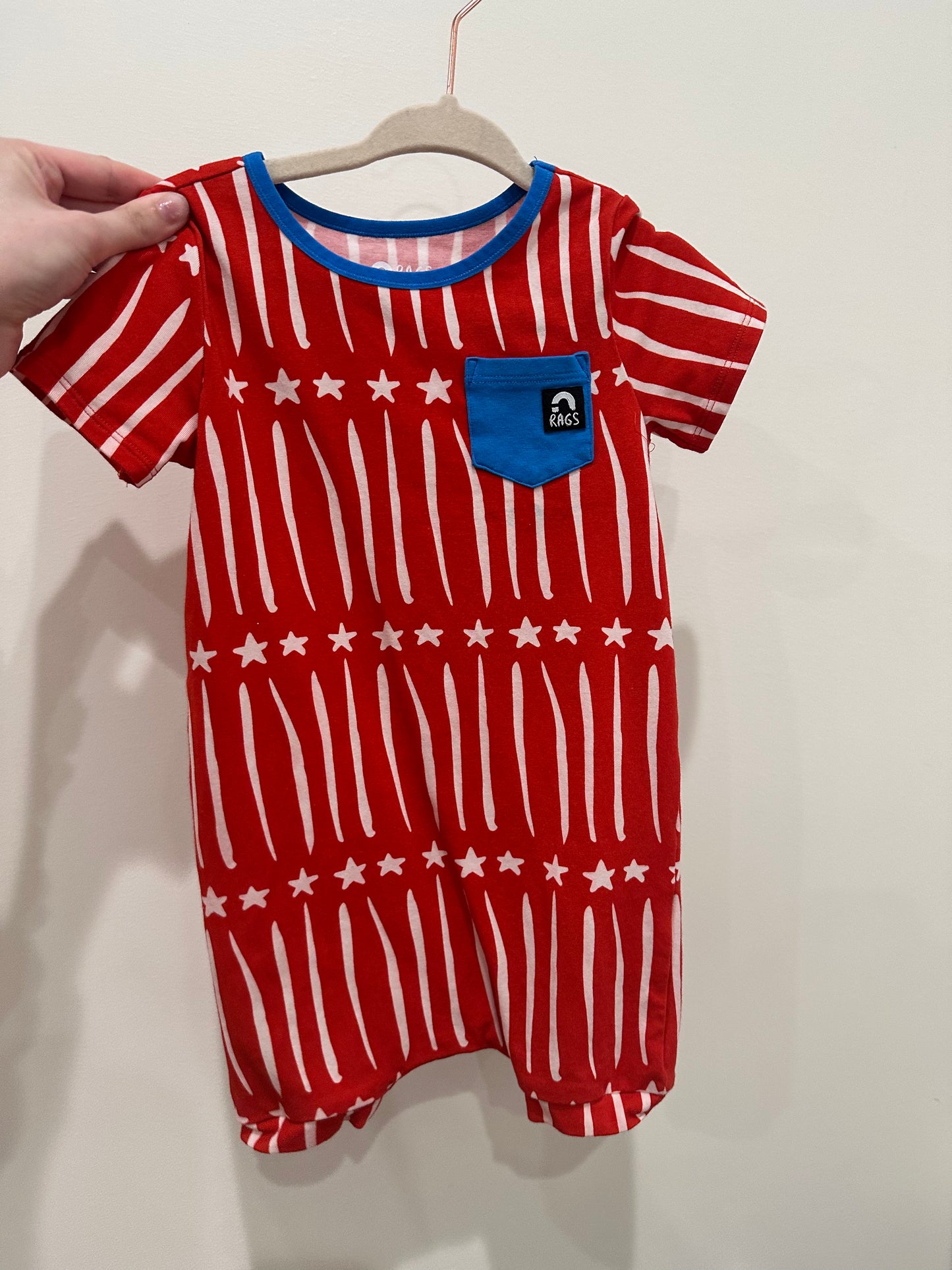 Rags Stars & Stripes Rompers
