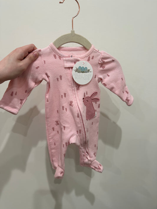 Carter's Pink Bunny Forrest Sleeper