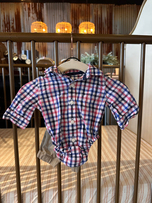Janie & Jack X Carter's Dress Shirt & Pants