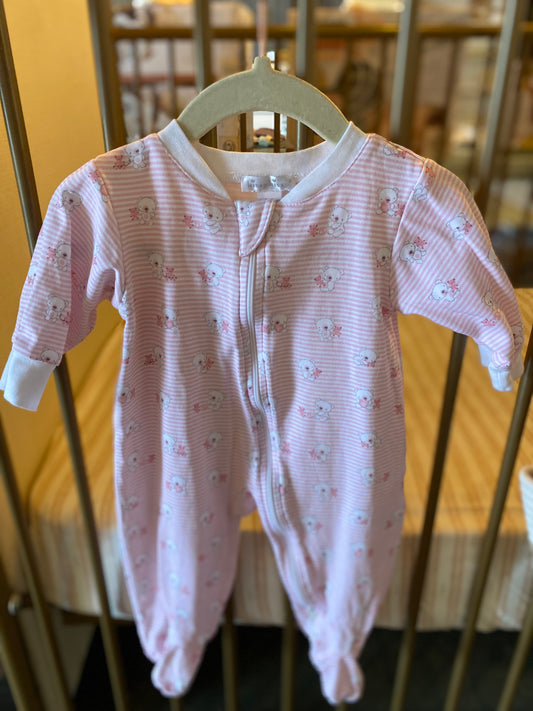 Kissy Kissy Pink Playful Bear Sleeper