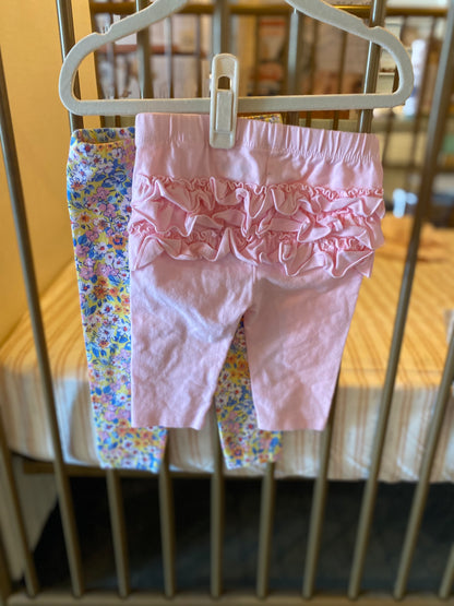 Light Pink & Yellow 2-piece pants