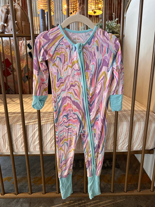 Little Sleepies Girly Swirl Sleeper