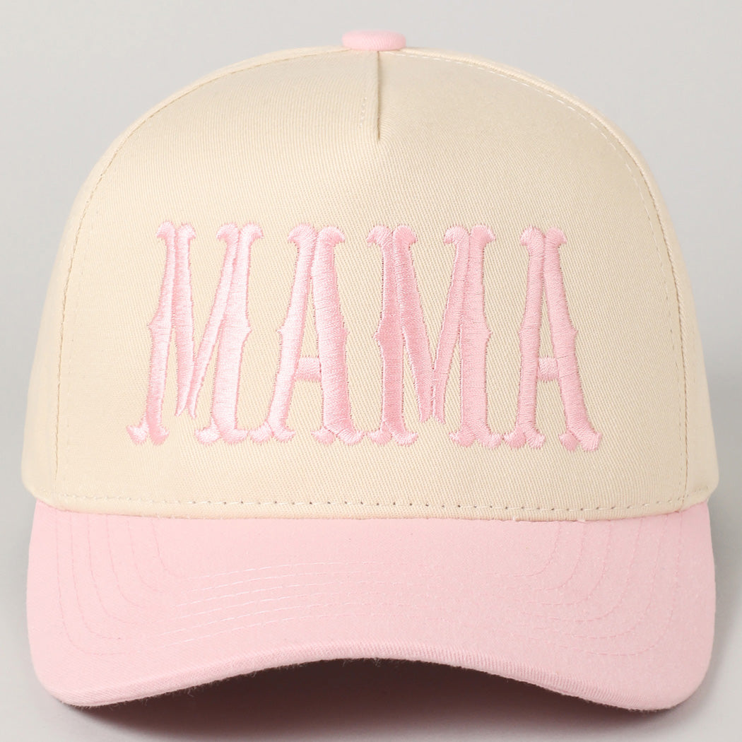 Mama Embroidery Hat