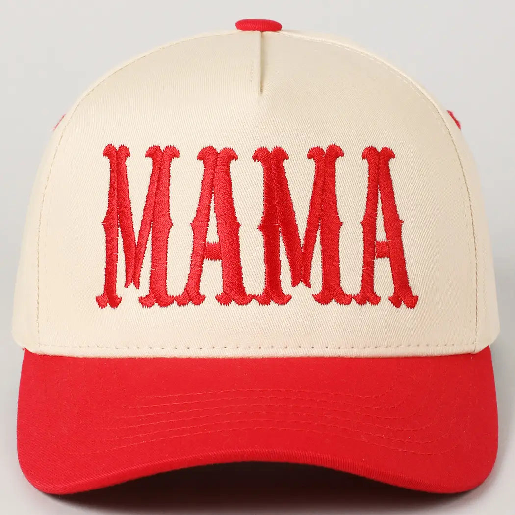 Mama Embroidery Hat