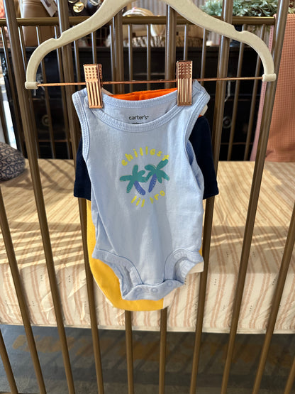 "Mama's Tiny Bestie" X "Chillest Lil Bro" 3-piece Set