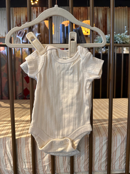 Members Mark Cream, Gray, & White 3-piece Onesie Set