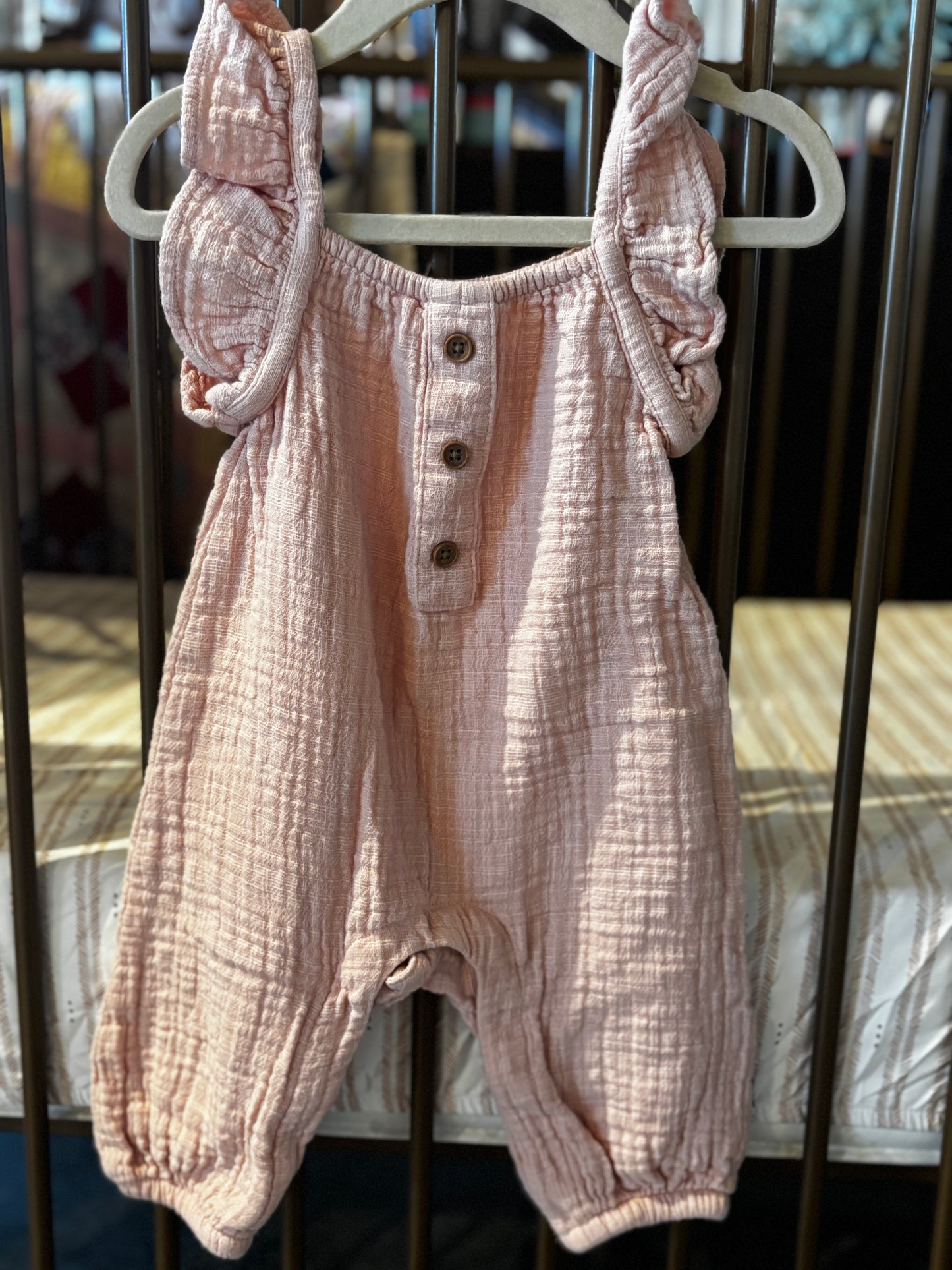 Modern Moments Pink Ruffle One-piece