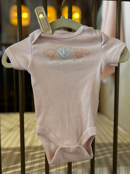"Mommy's Little Girl" Summer Sea Shells 2-piece Outfit
