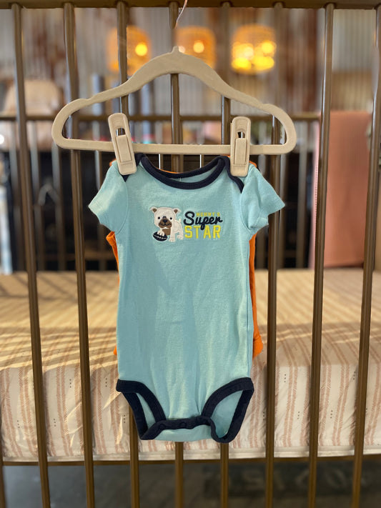 "Mommy's Super star" 2-piece Onesies