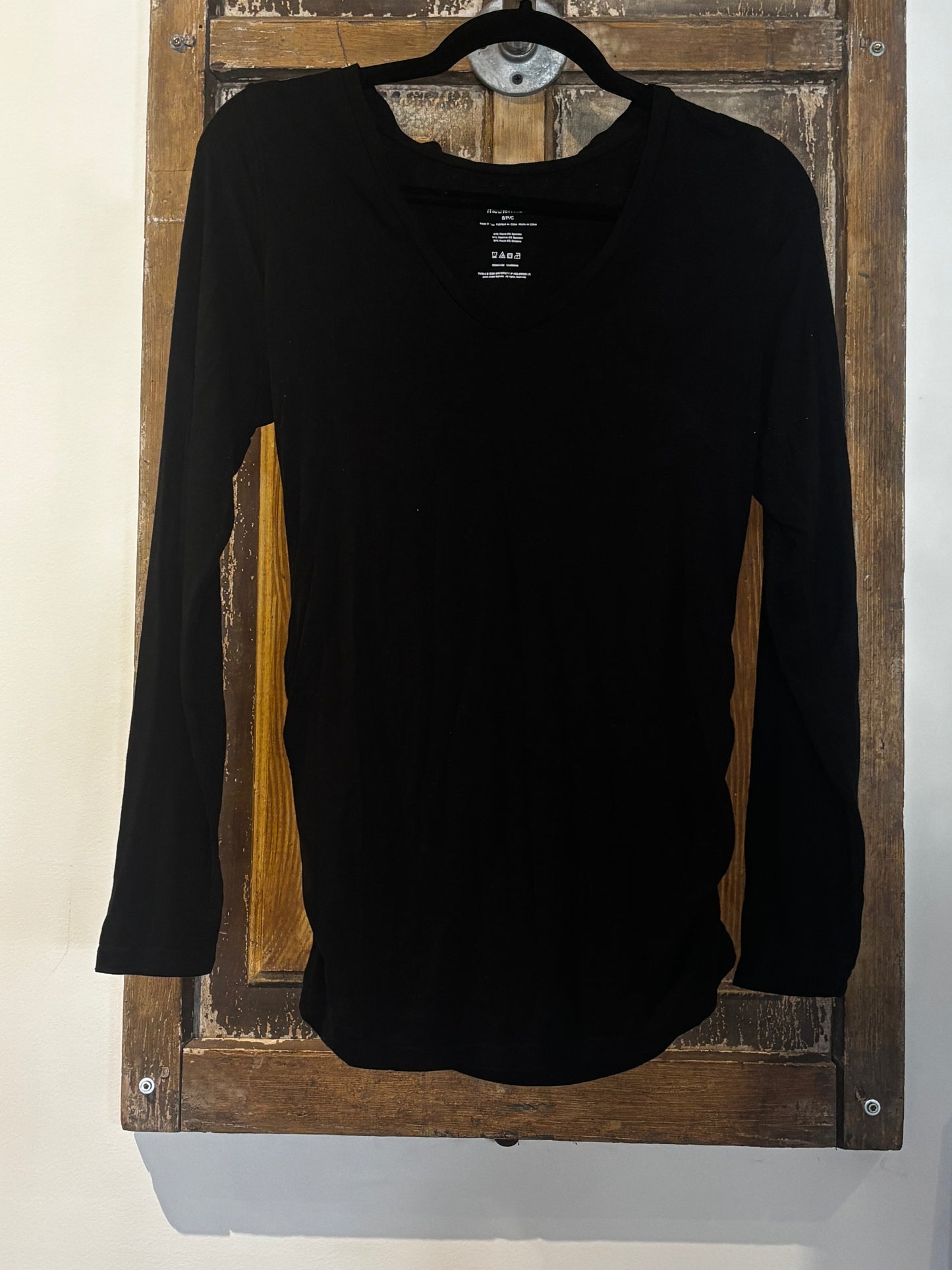 Motherhood Black Maternity Shirt