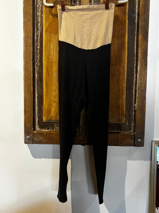 Motherhood Dark Gray Leggings