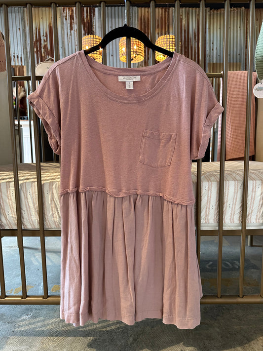 Motherhood Pink Short Sleeve Shirt