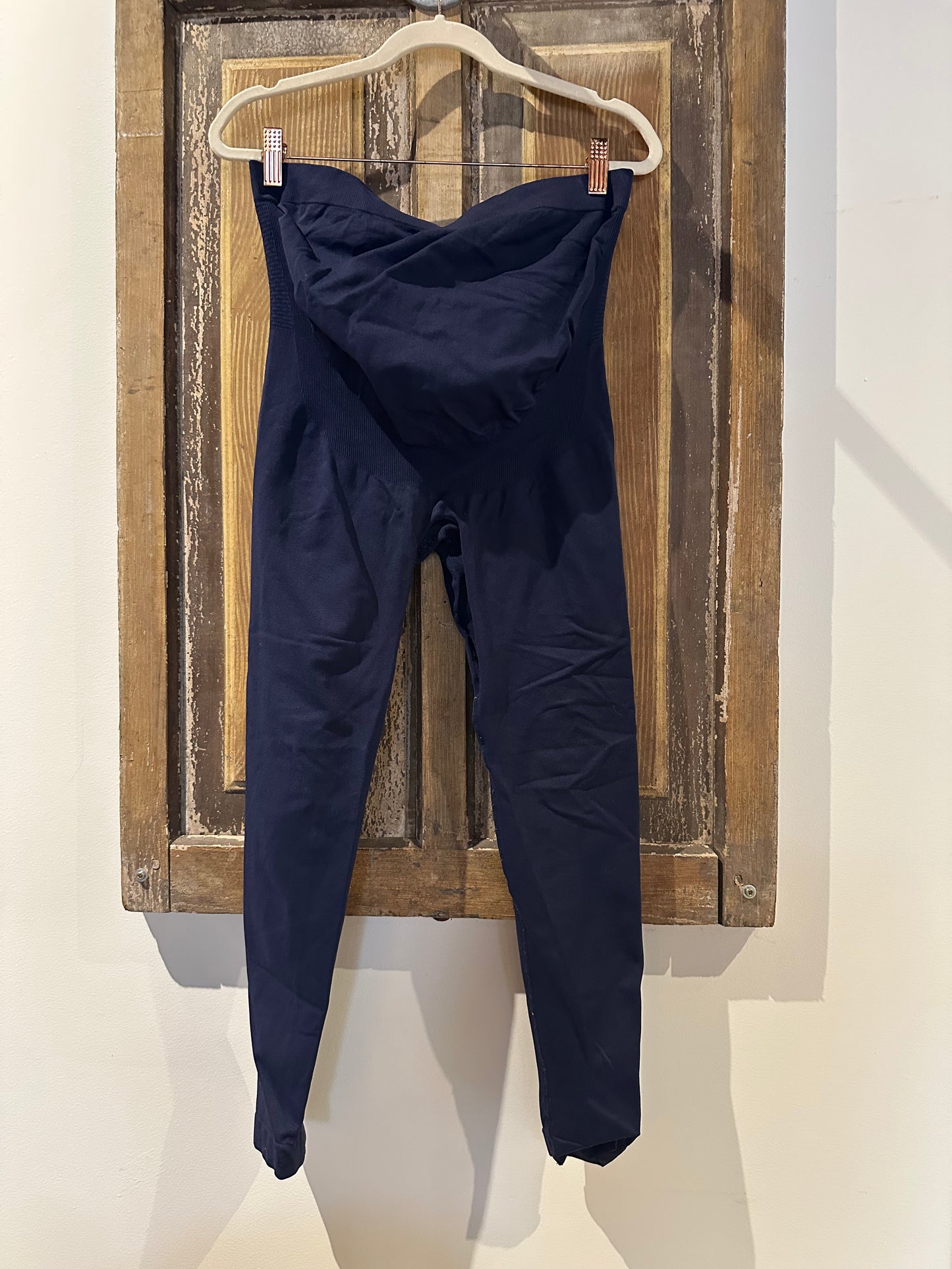 Navy Maternity Leggings