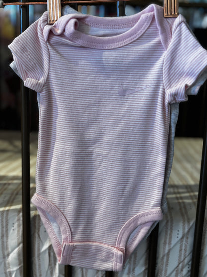 Nike Pink & Gray 3-piece Onesies