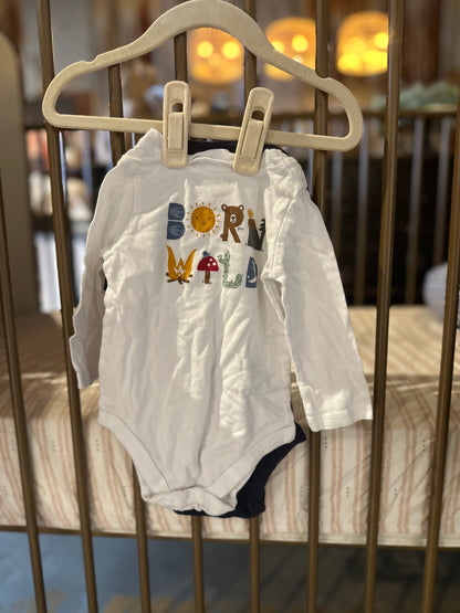 "Nothing is beyond your reach" X Born Wild Onesies