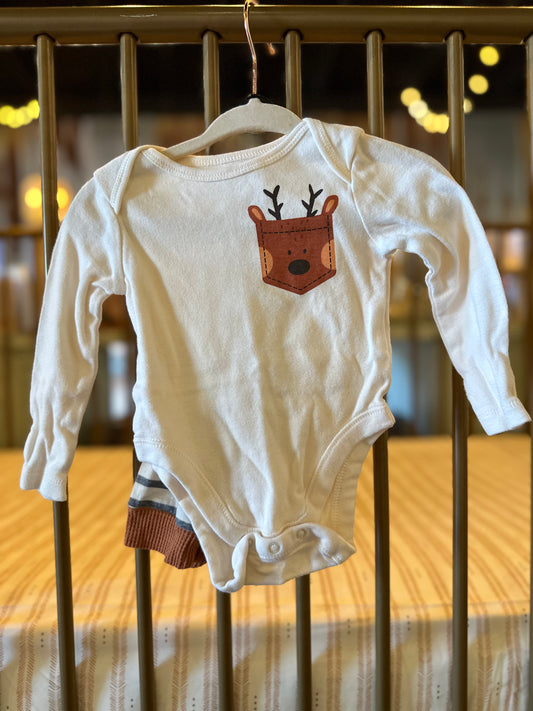 Old Navy Deer 2-piece Outfit