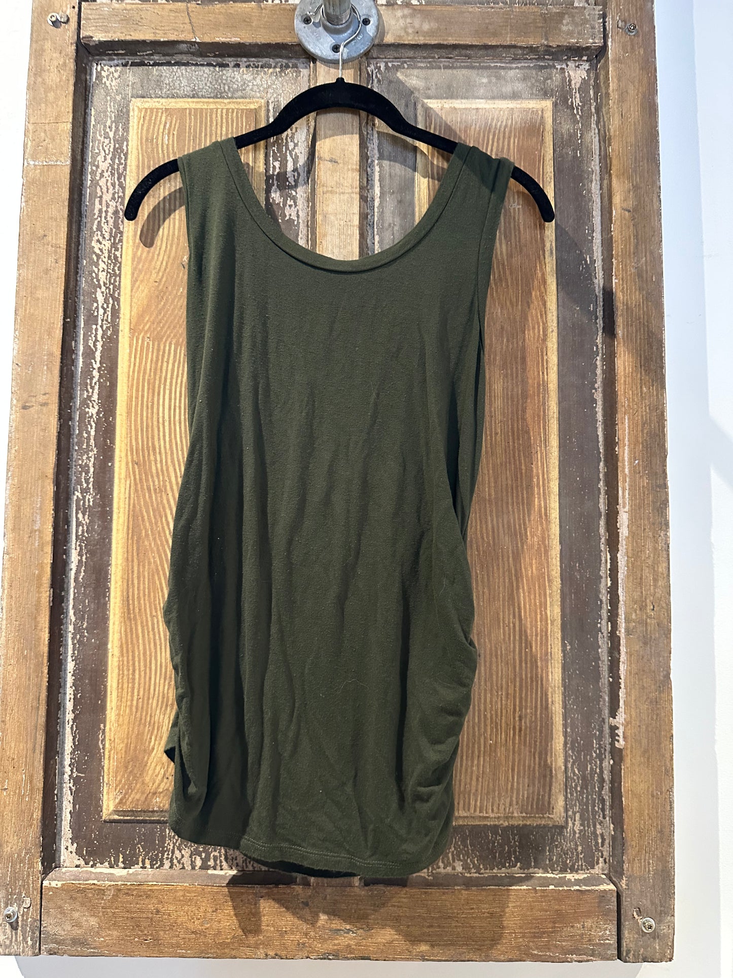 Olive Green Maternity Shirt