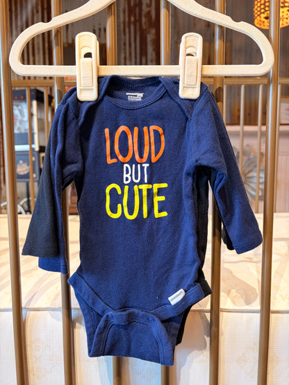 Onesies "Loud But Cute" X "Dangerously Cute" 2-piece Onesies