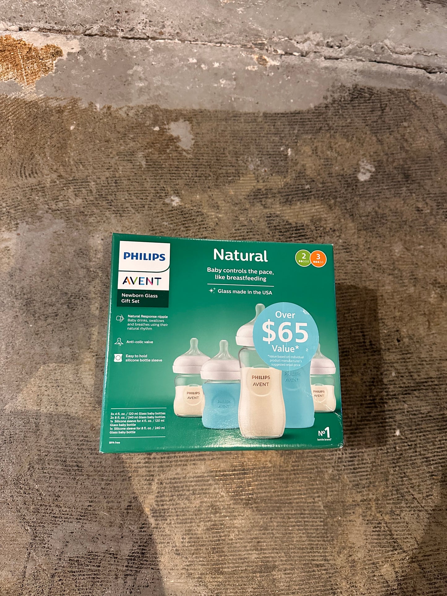 Philips Avent Glass Baby Bottles