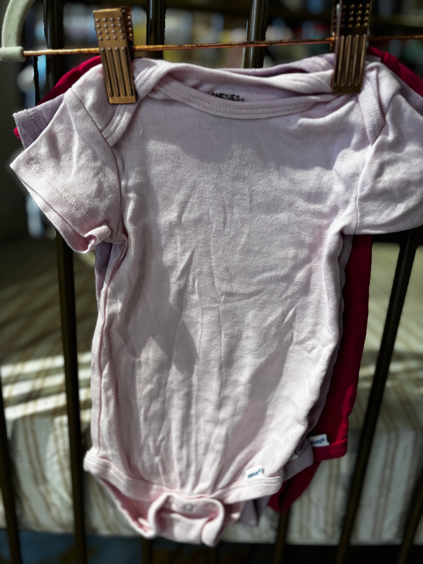 Pink & Purple 3-piece Onesie