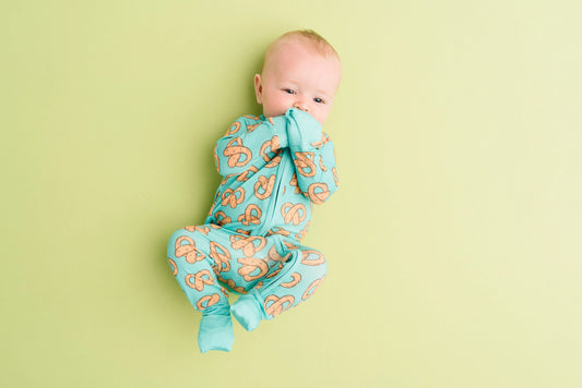 Pretzel Party Bamboo Sleeper