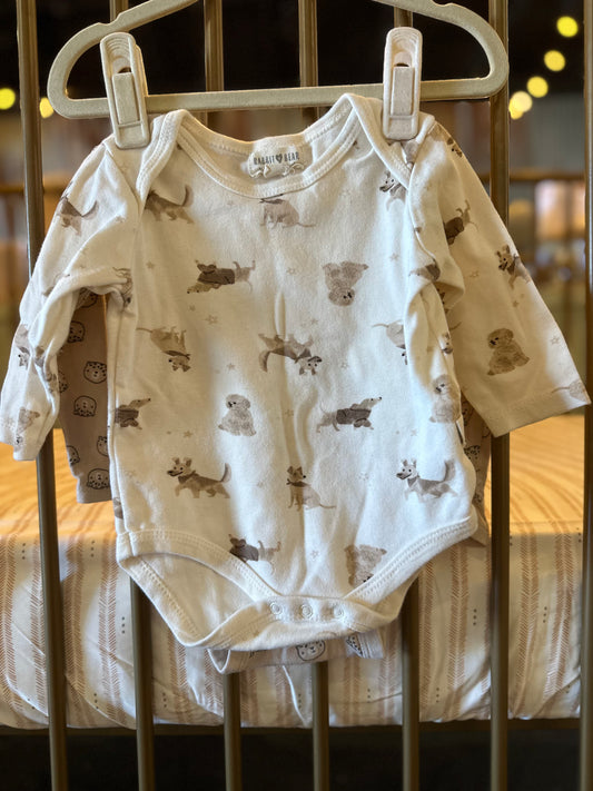 Rabbit Bear X Gerber Brown 2-piece Onesies