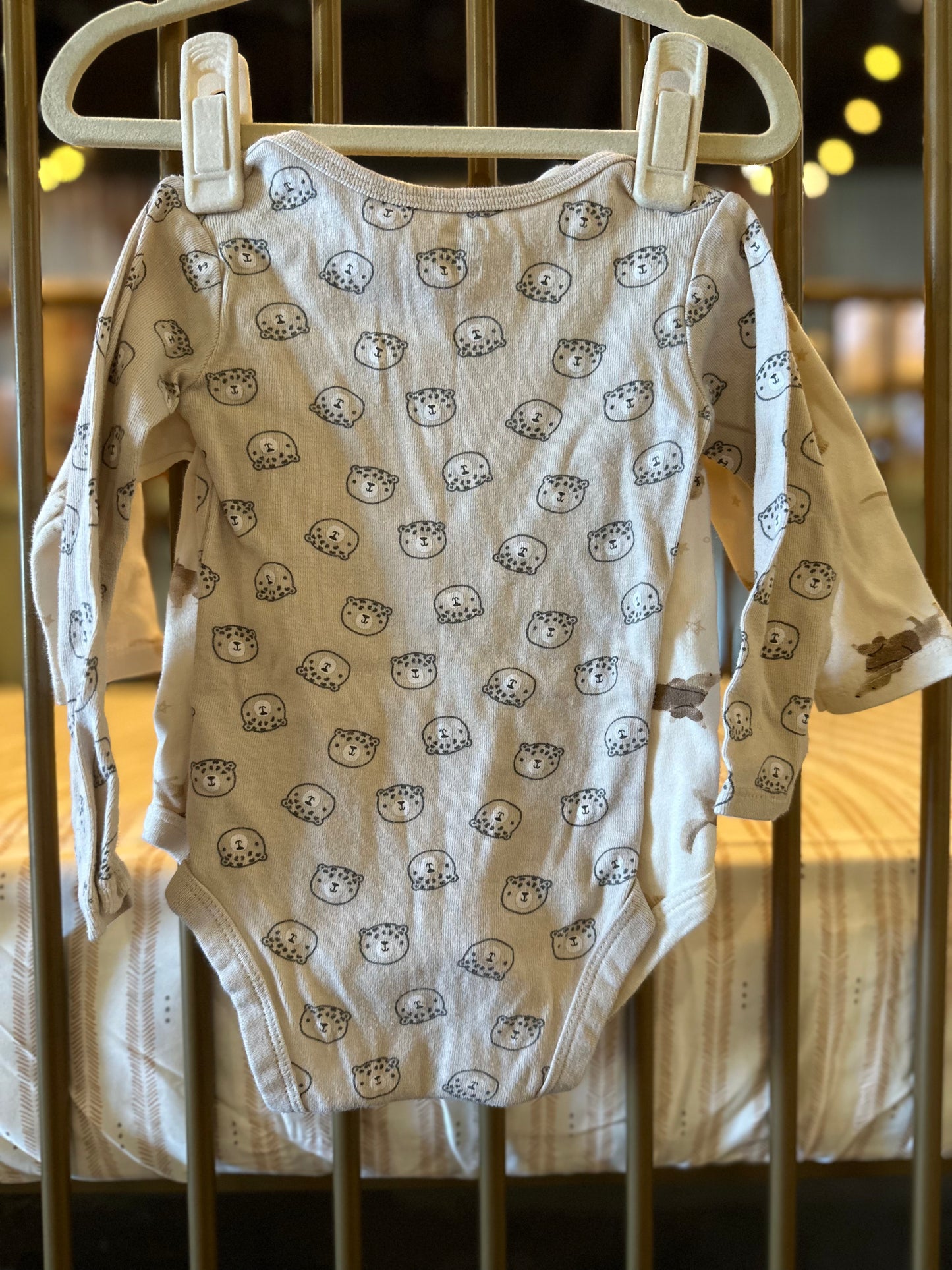 Rabbit Bear X Gerber Brown 2-piece Onesies