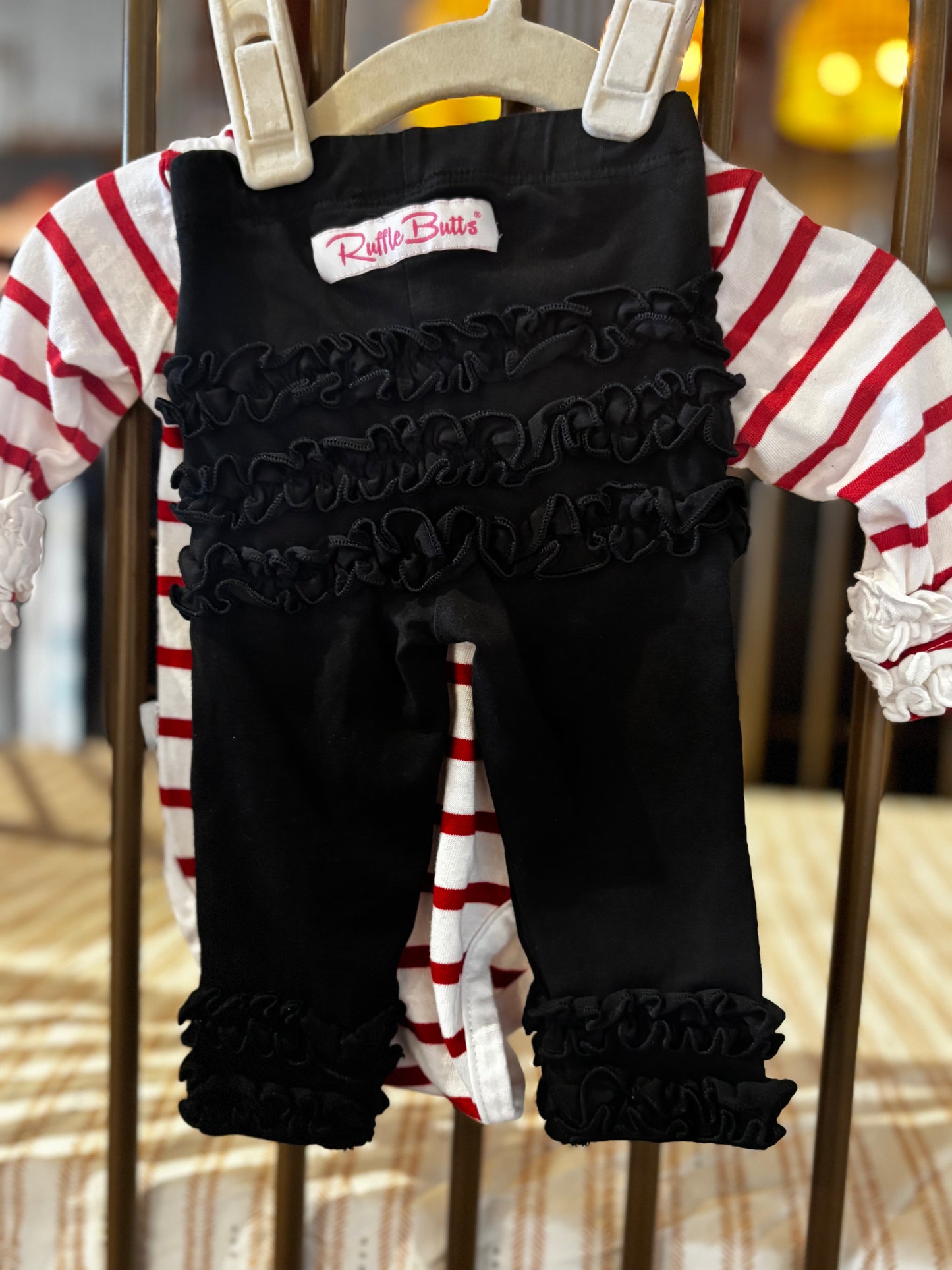 Ruffle Butts Holiday 2-piece Outfit