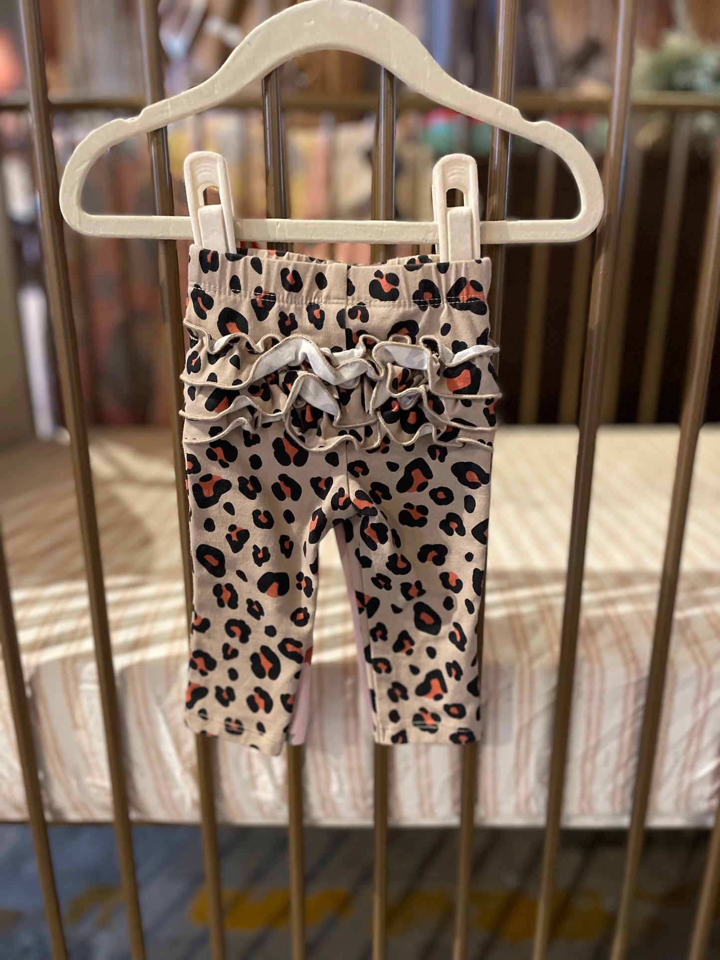 Ruffle Detail Pants Set