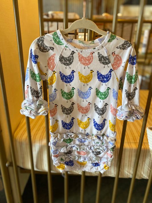 Ruffles & Chickens Kinda Girl Gown