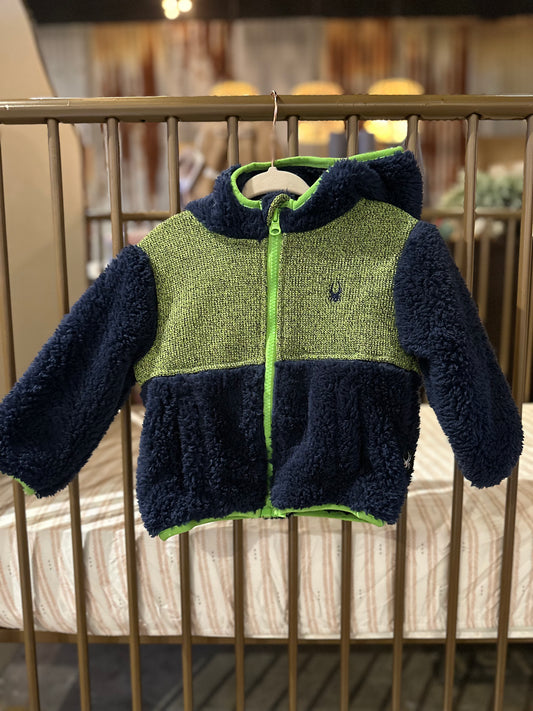 SPYDER Green & Navy Jacket