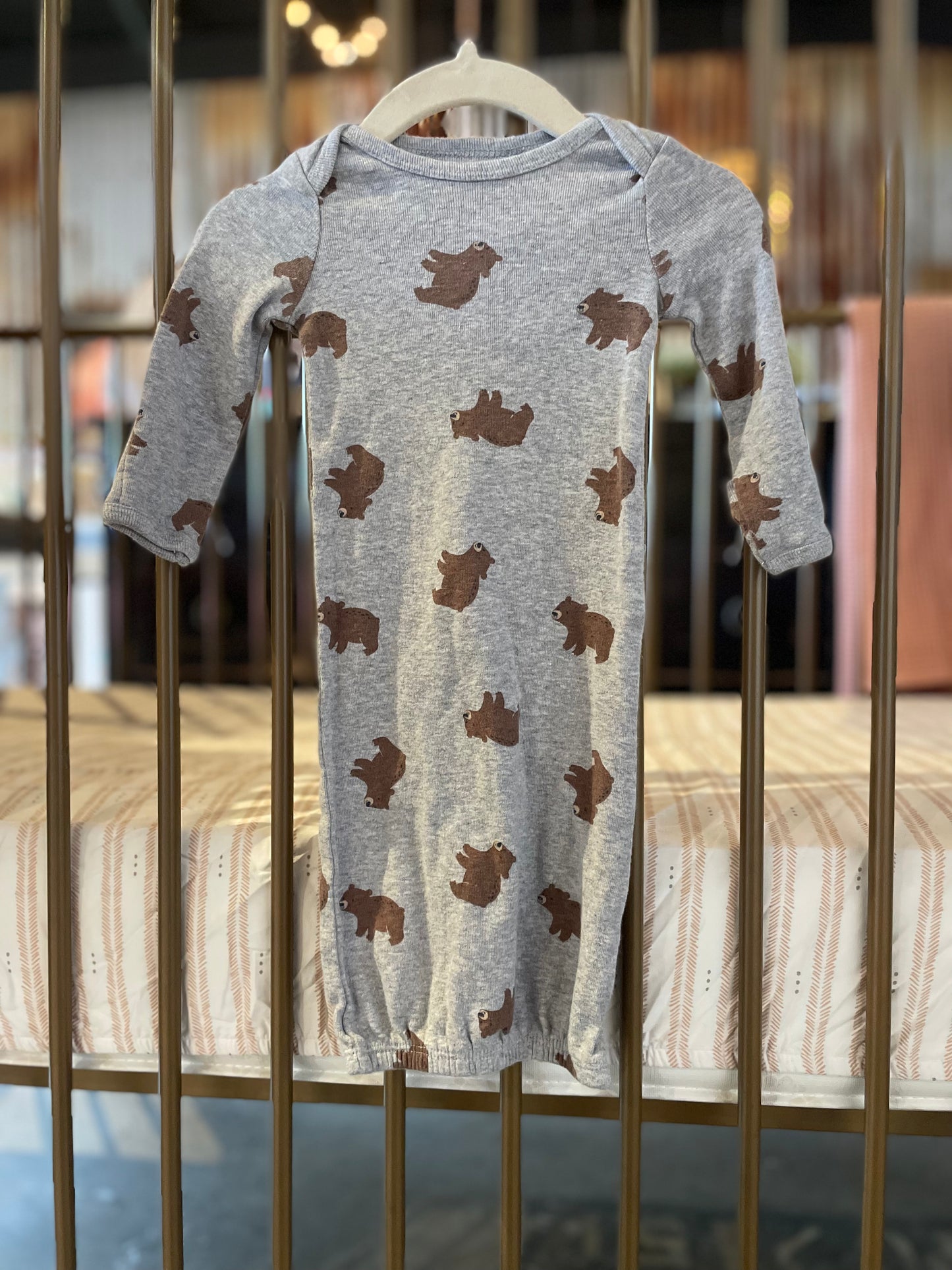 Simple Joys Brown Bear Gown